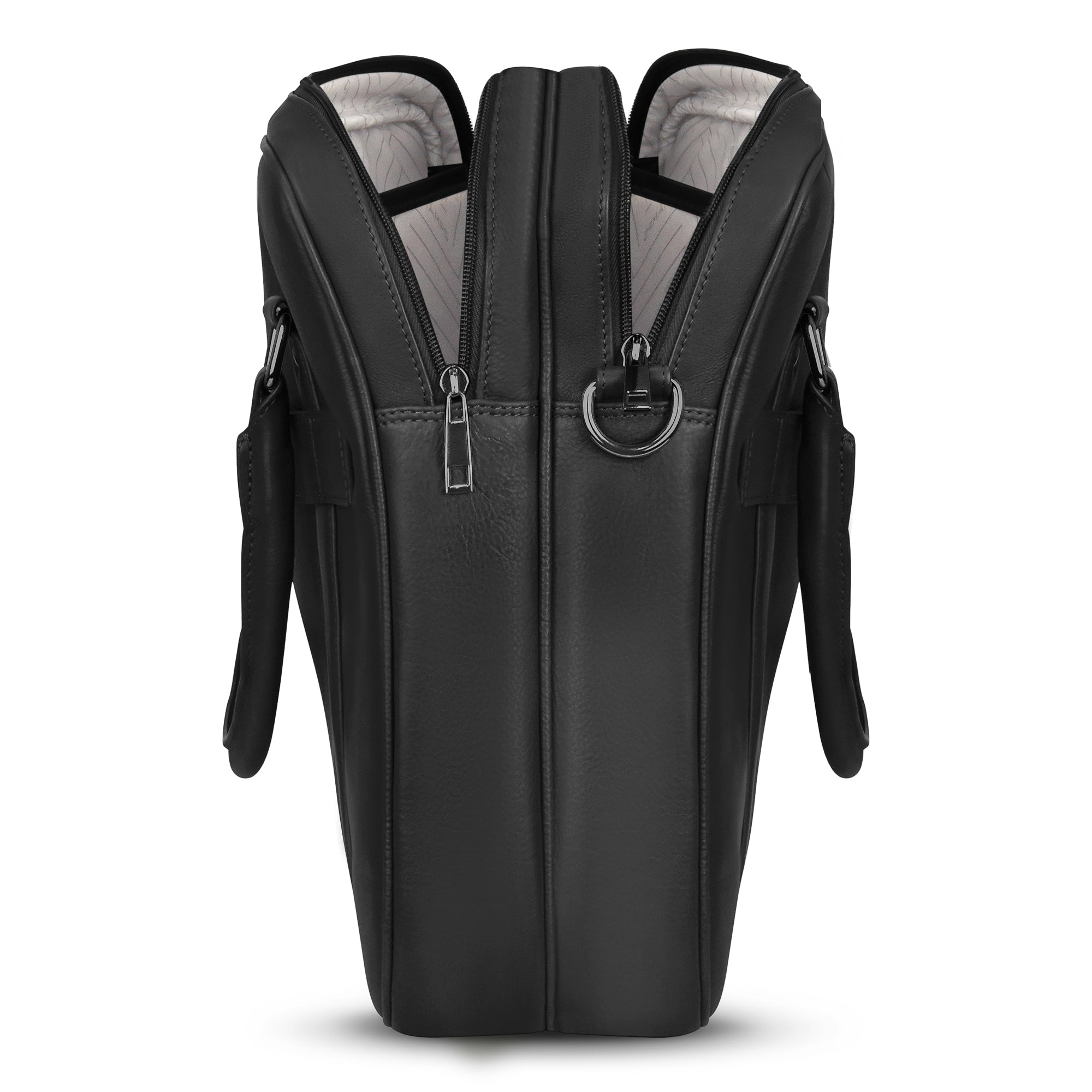 Onyx / Leather Briefcase