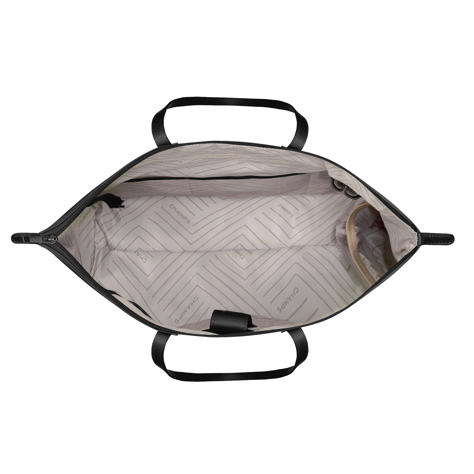 Onyx / Leather Business Tote