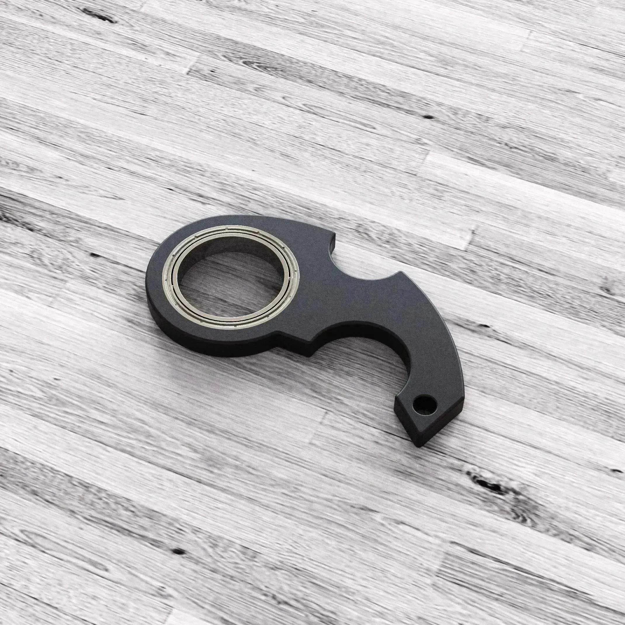 Creative Finger Spinner Relieves Stress Anti Anxiety Keychain