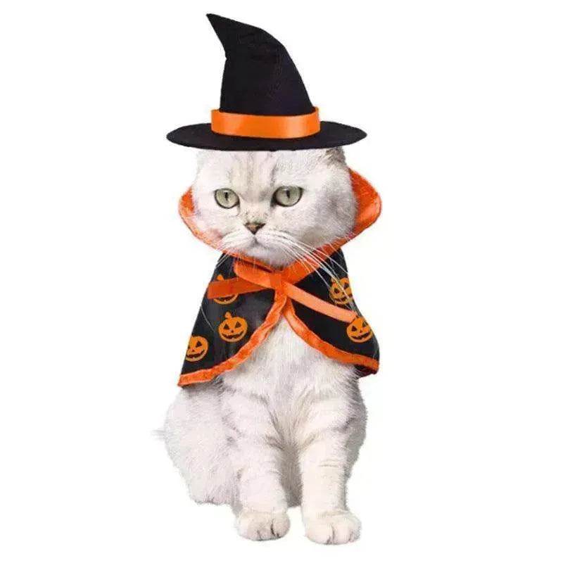 Cross border Halloween Pet Cloak Saint costume