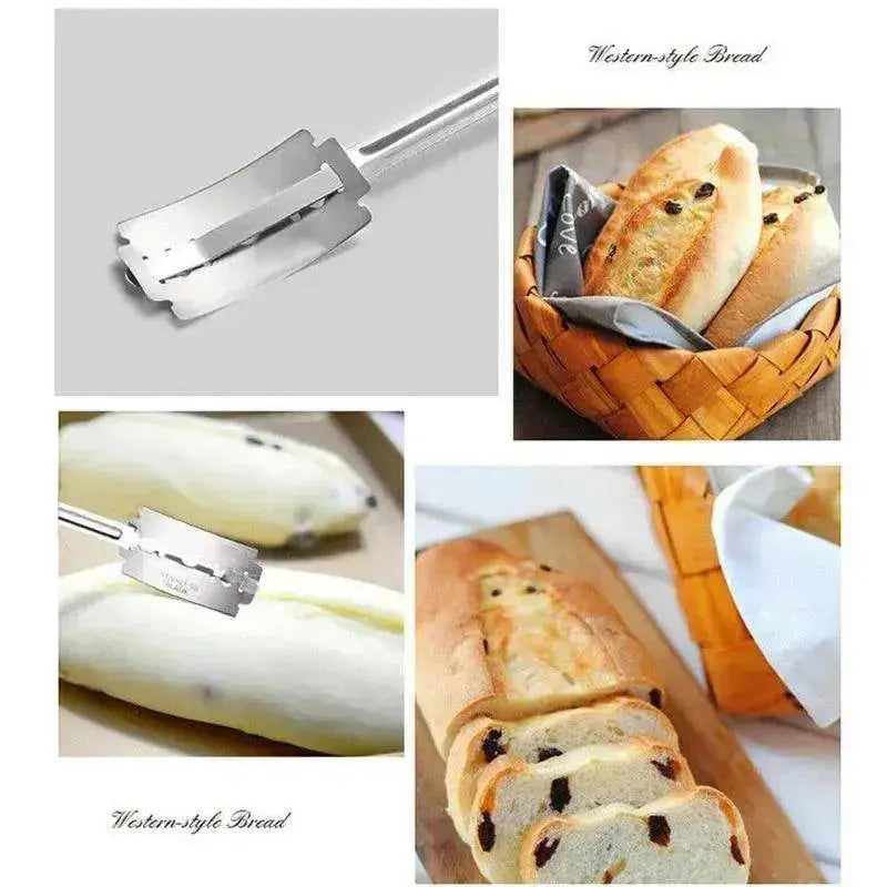 Curved Stainless Steel Bread Cutter Kraft Box
