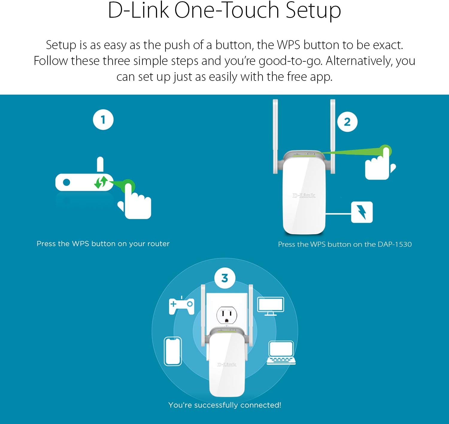 AC750 MESH WI-FI RANGE EXTENDER