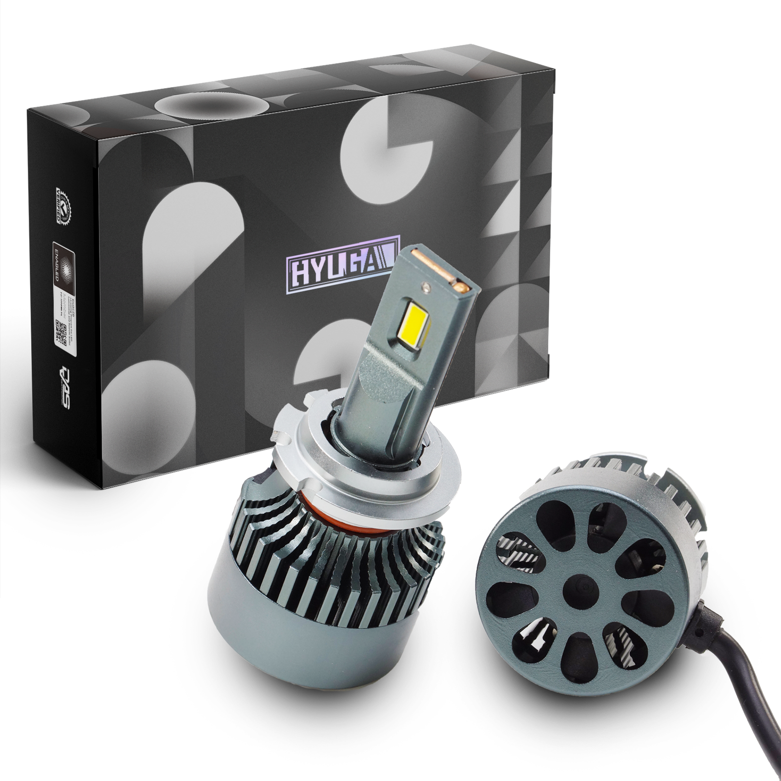 LED Headlight / Fog Light HL3 Yellow 3000K Automotive Conversion HYUGA