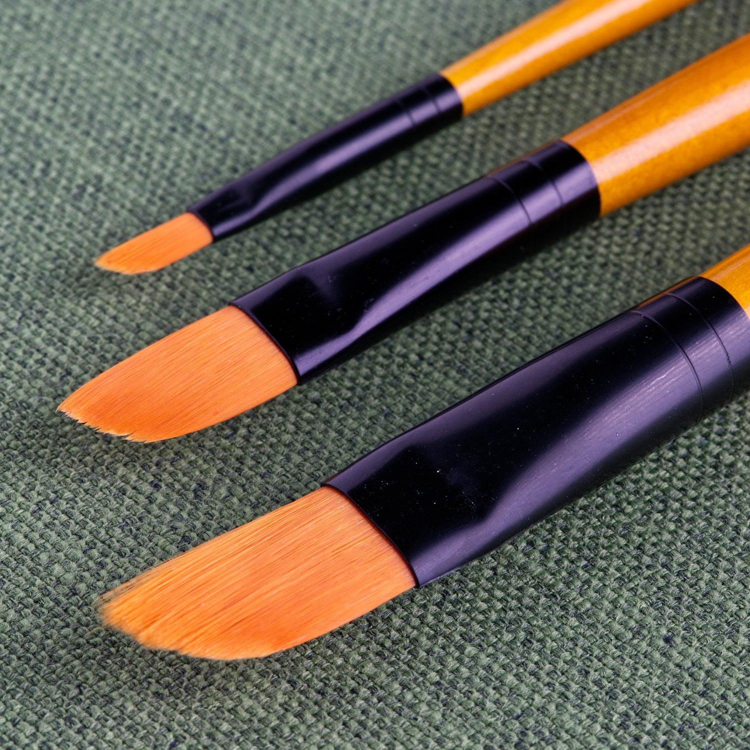 Tri-Art Artist Brushes - Short Synthetic - WC/Acryl - Dagger