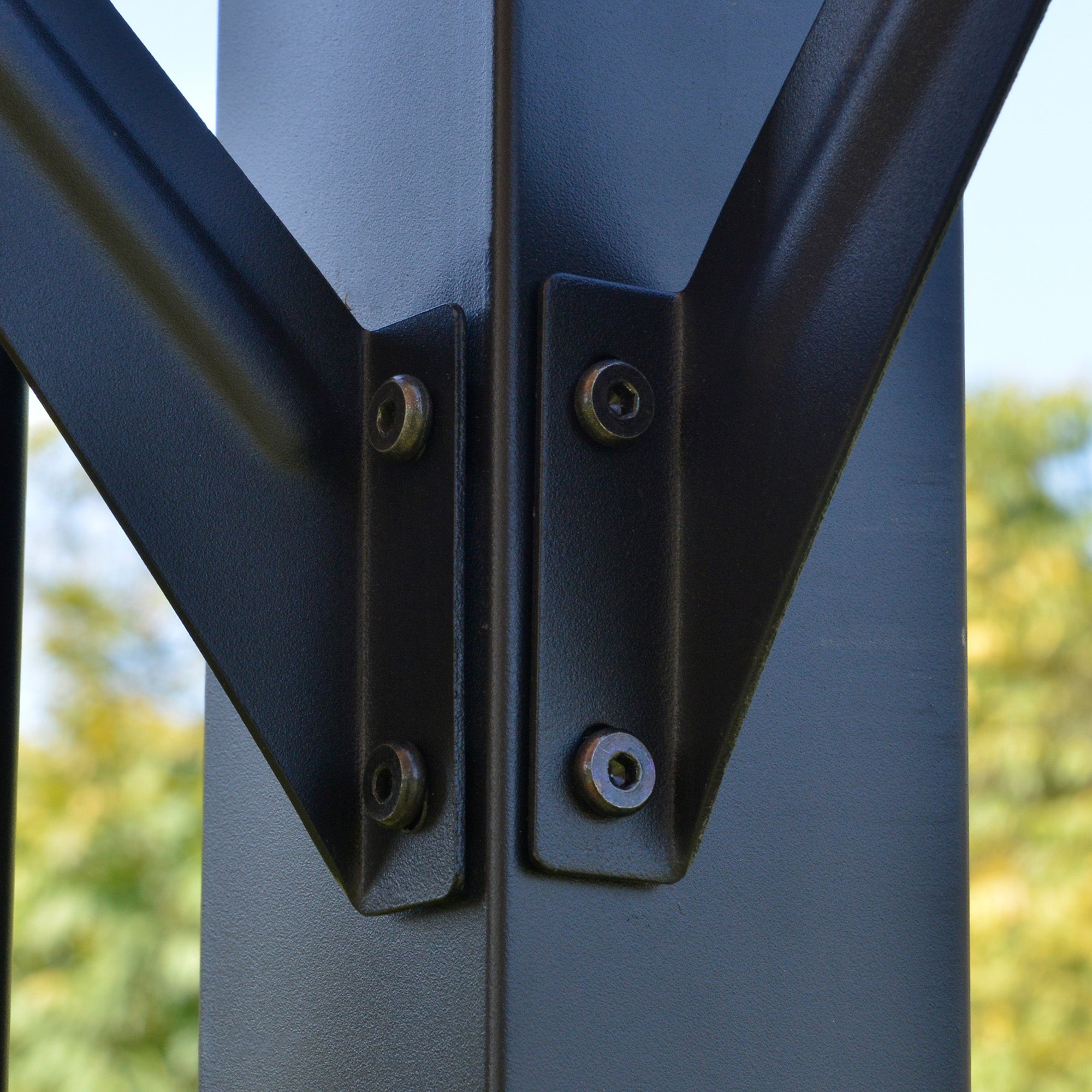 Outsunny Patio Gazebo Pergola 12'x10' with Retractable Canopy Roof Steel Frame Unique Design Beige