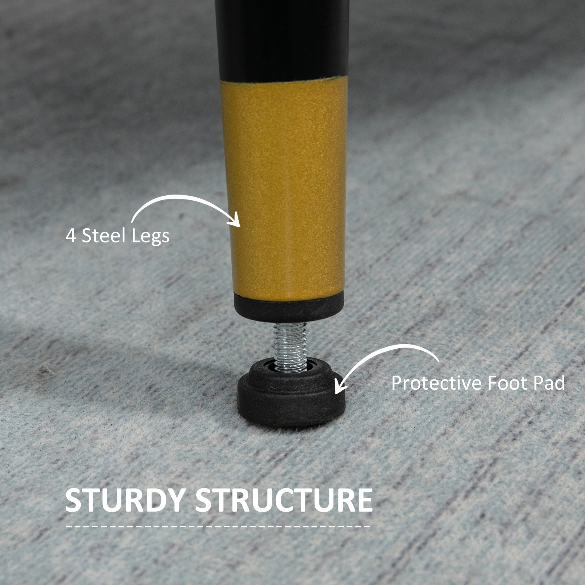 HOMCOM 55" Button Tufted Loveseat: Upholstered Small Couch for Bedroom, Small Space, Grey