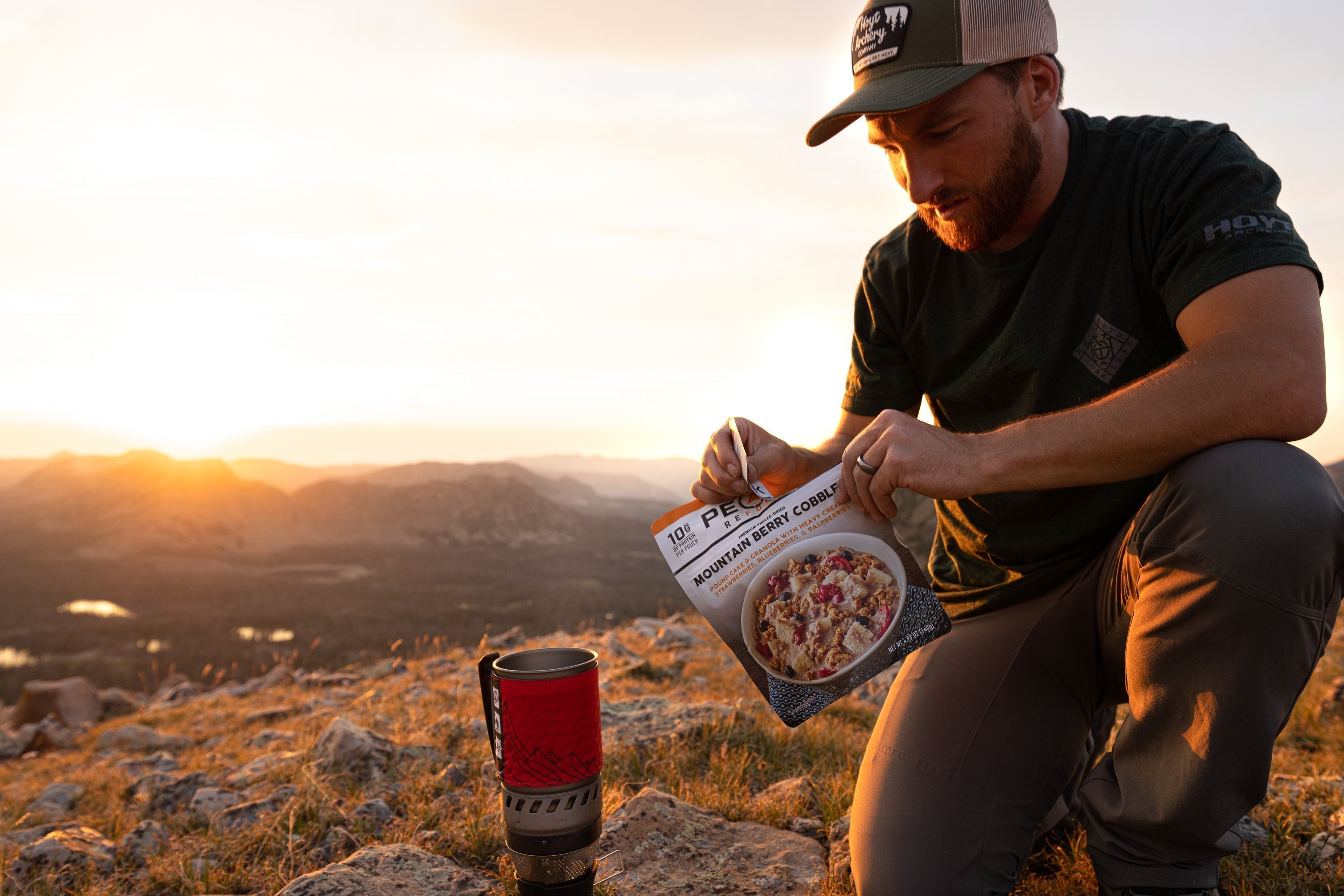 Peak Refuel Mountain Berry Cobbler