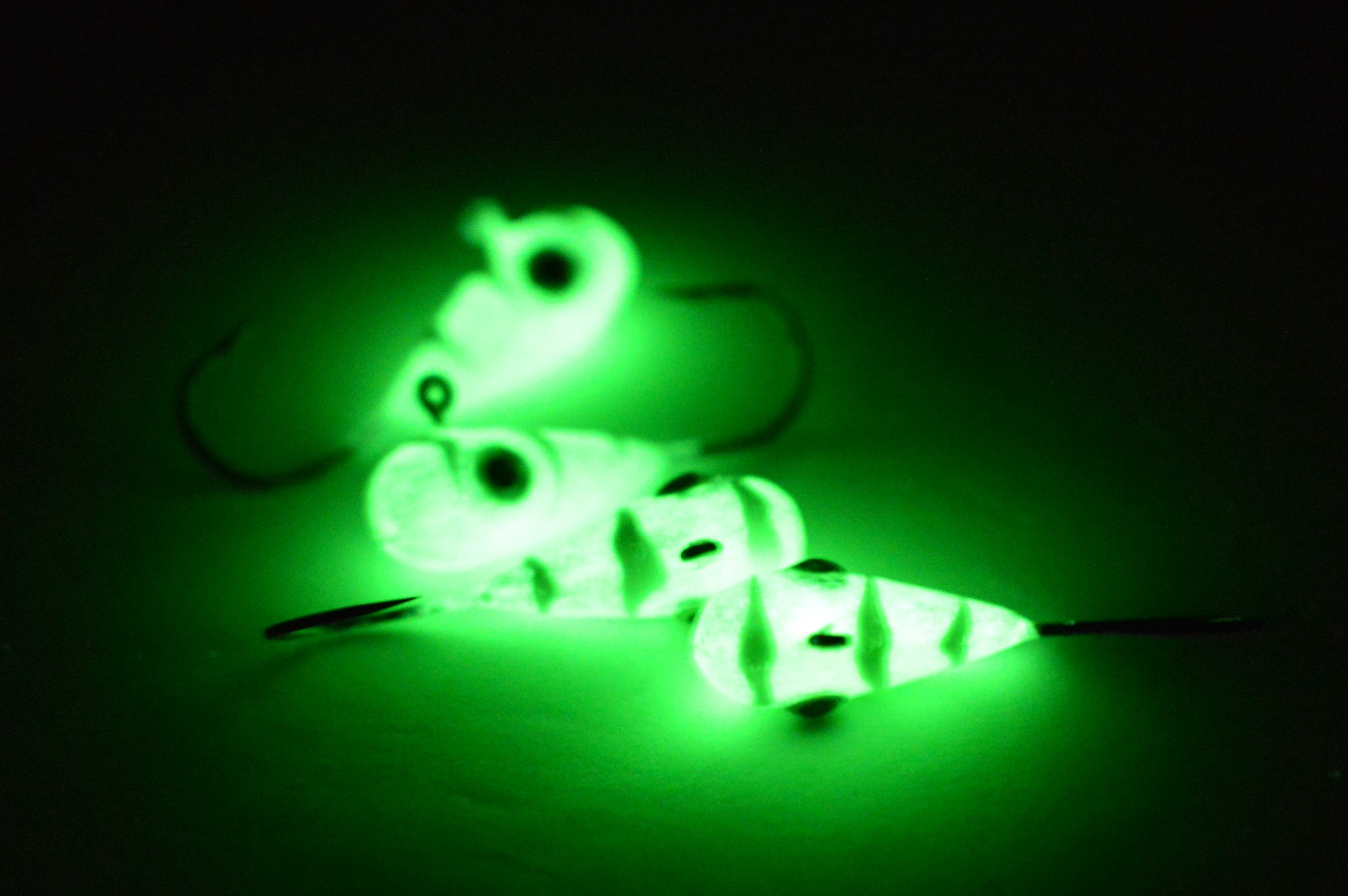 Big Sky Kaleidoscope 1/4oz Glow Jigs 4/pack