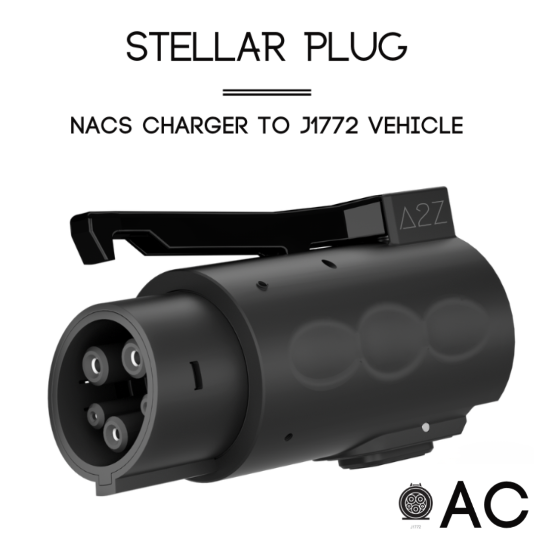 NACS Charger To J1772 Vehicle | AC | UL2252/CSA-C22.2 Certified | The Stellar Plug