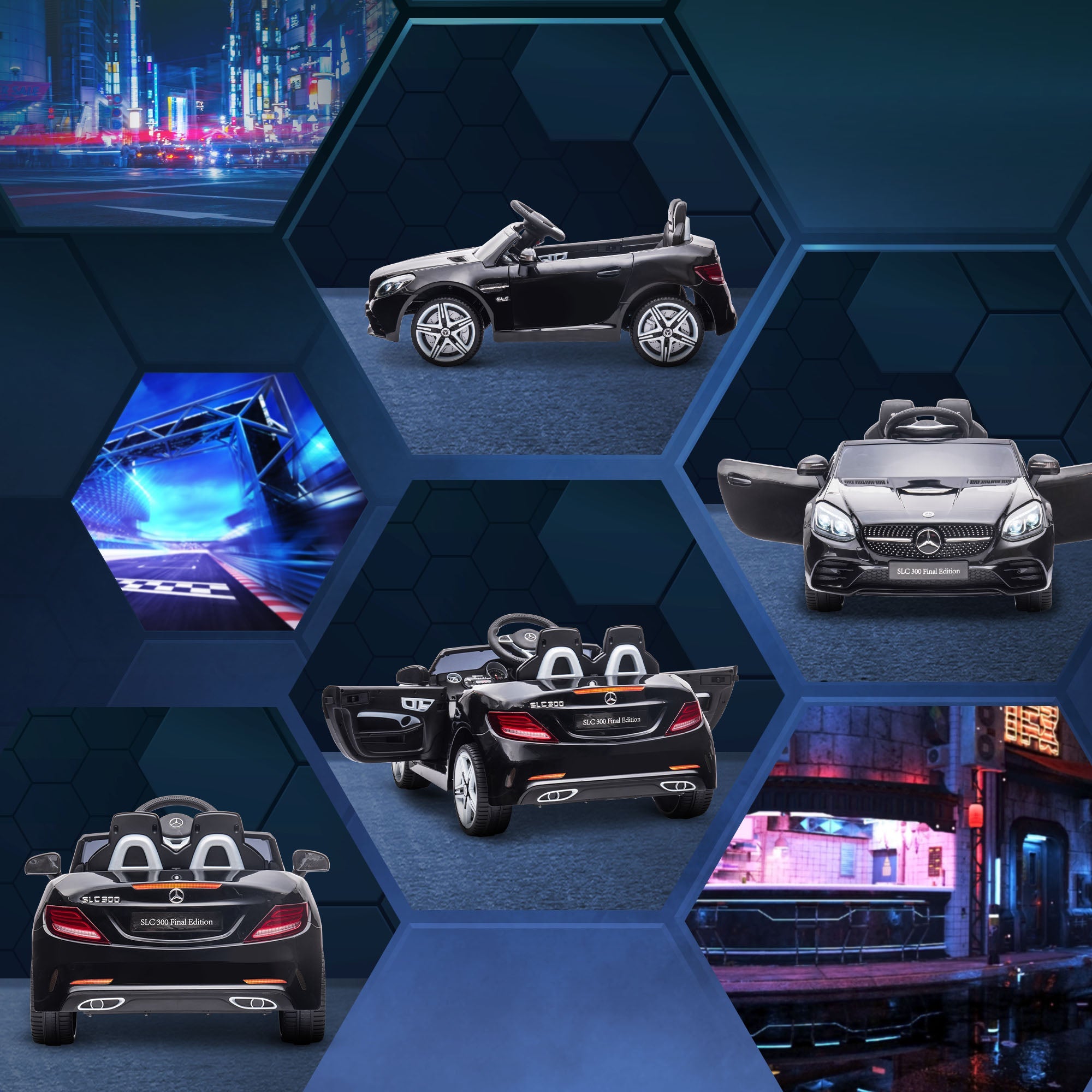 Aosom Electrifying Adventures: 12V Kids Electric Ride-On Car with Parental Remote, Music, Lights, Suspension for 3-6 Years, Black