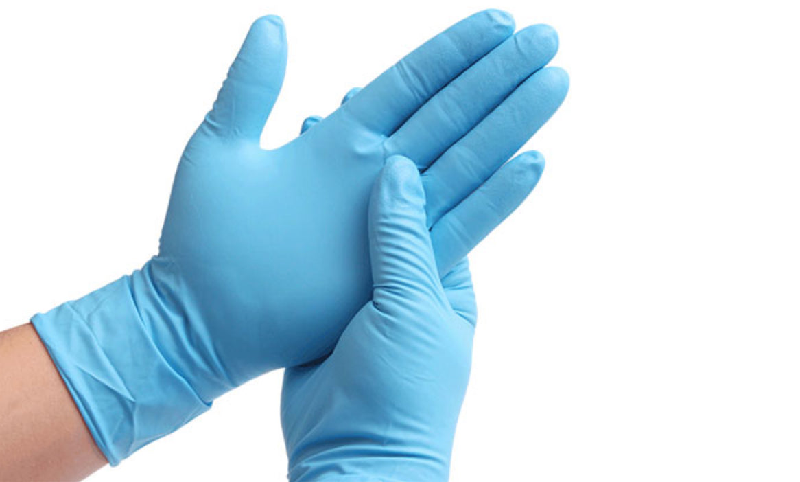 Disposable Nitrile Gloves (box 100 pieces)