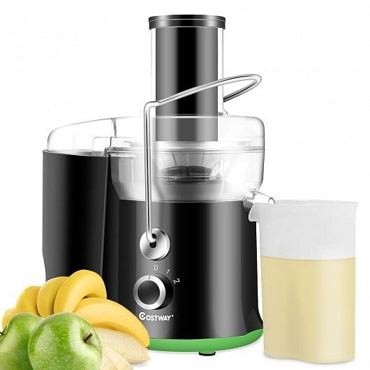 2 Speed Wide Mouth Fruit and Vegetable Centrifugal Electric Juicer - Free Shipping