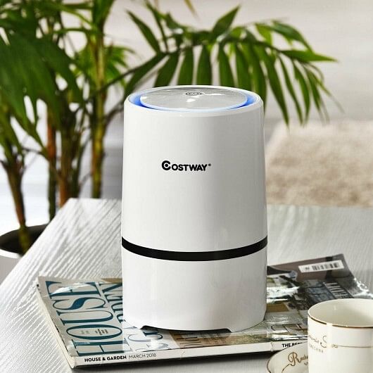 Mini Ionic 3-in-1 Composite HEPA Air Purifier - Free Shipping