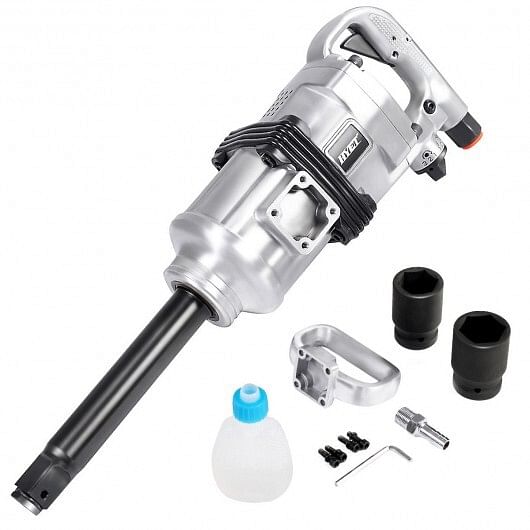 Heavy Duty 1 Inch Air Impact Wrench Gun with Case - Free Shipping