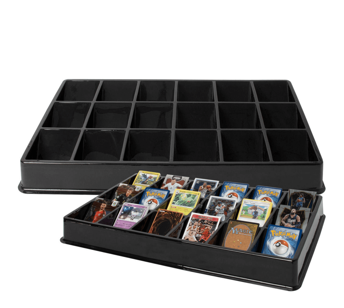 EVORETRO Card Sorting Tray – 18 Slots (Pack of 5)