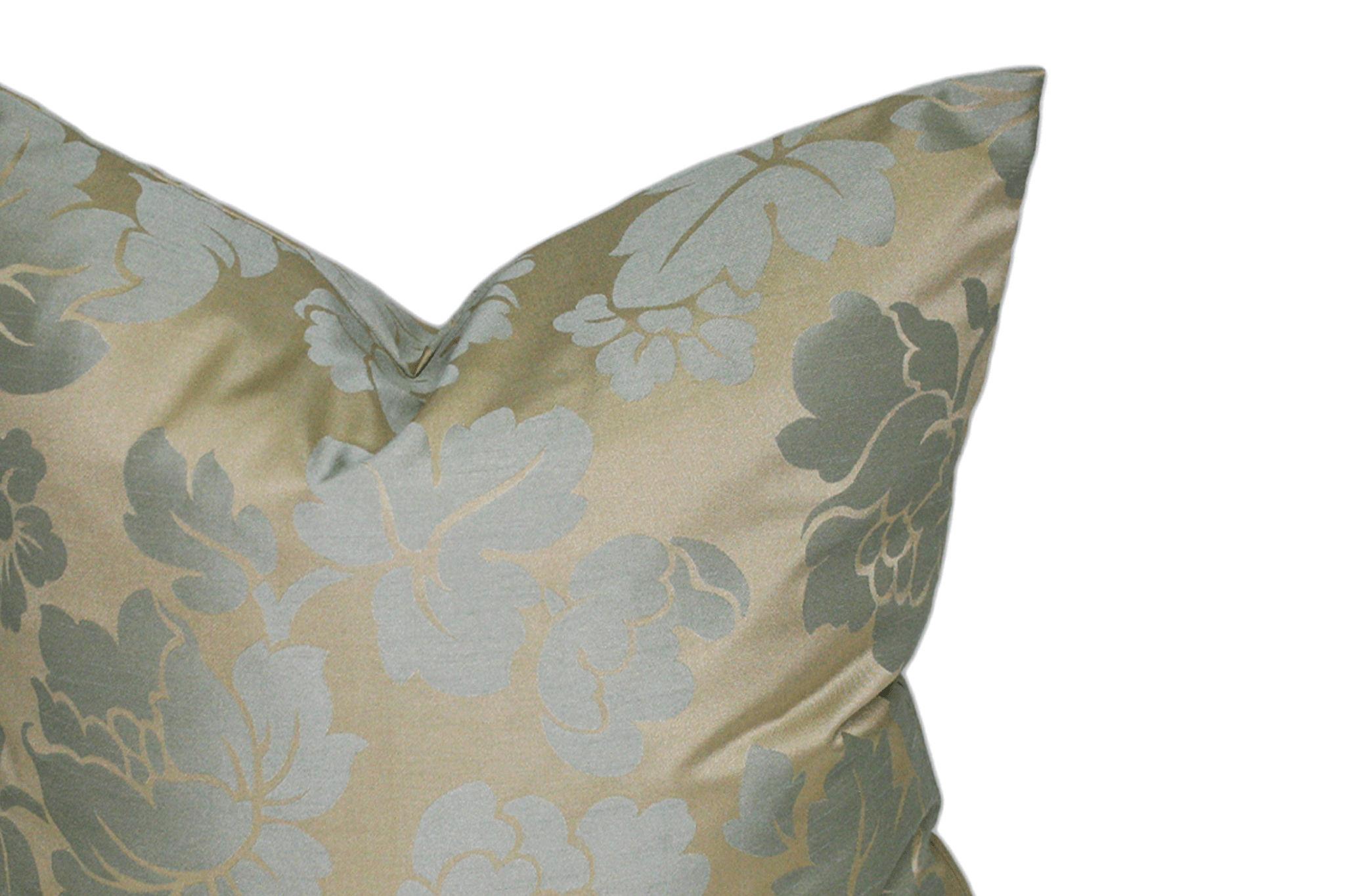 Enamel Floral Cushion Cover