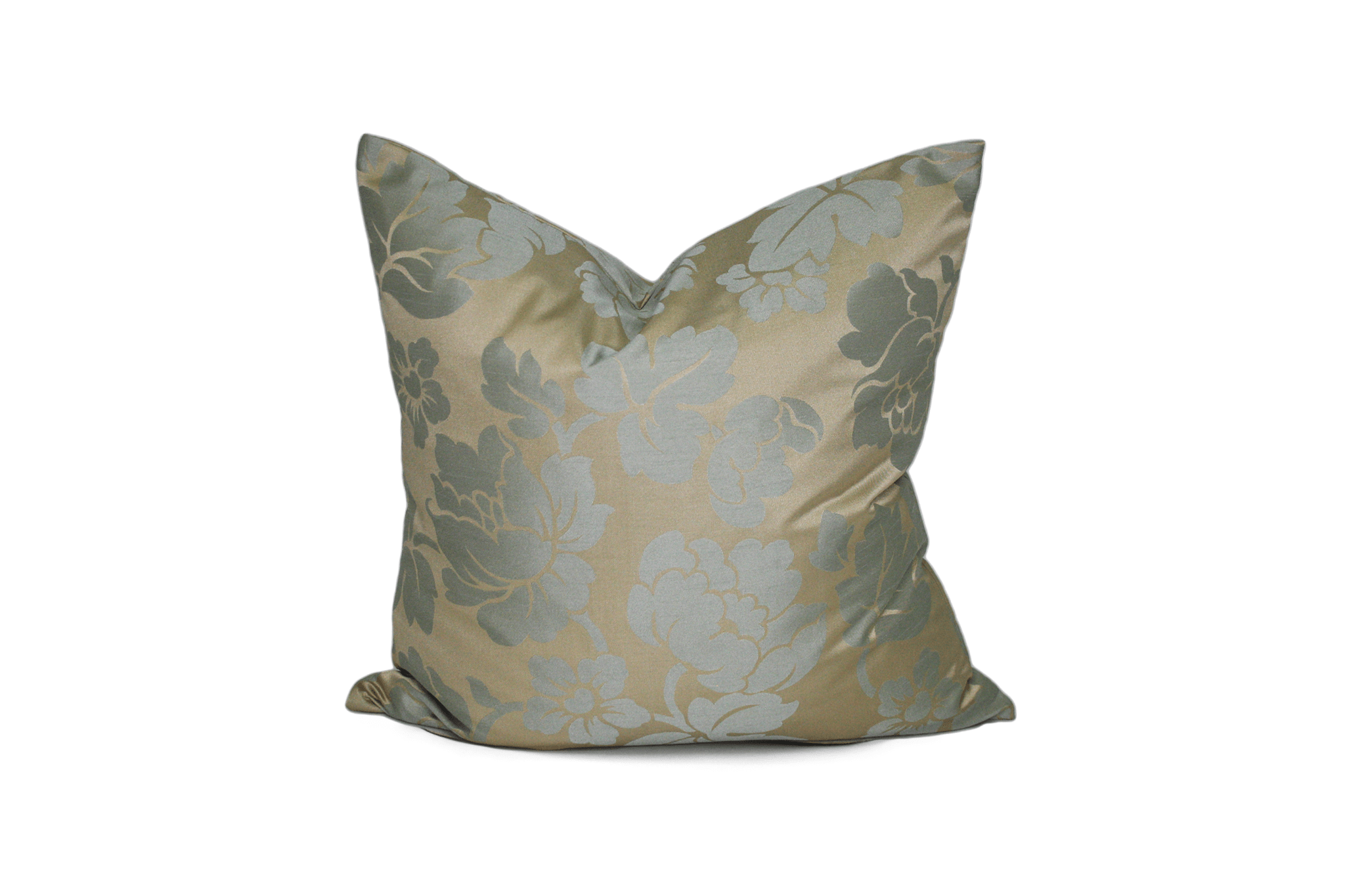 Enamel Floral Cushion Cover