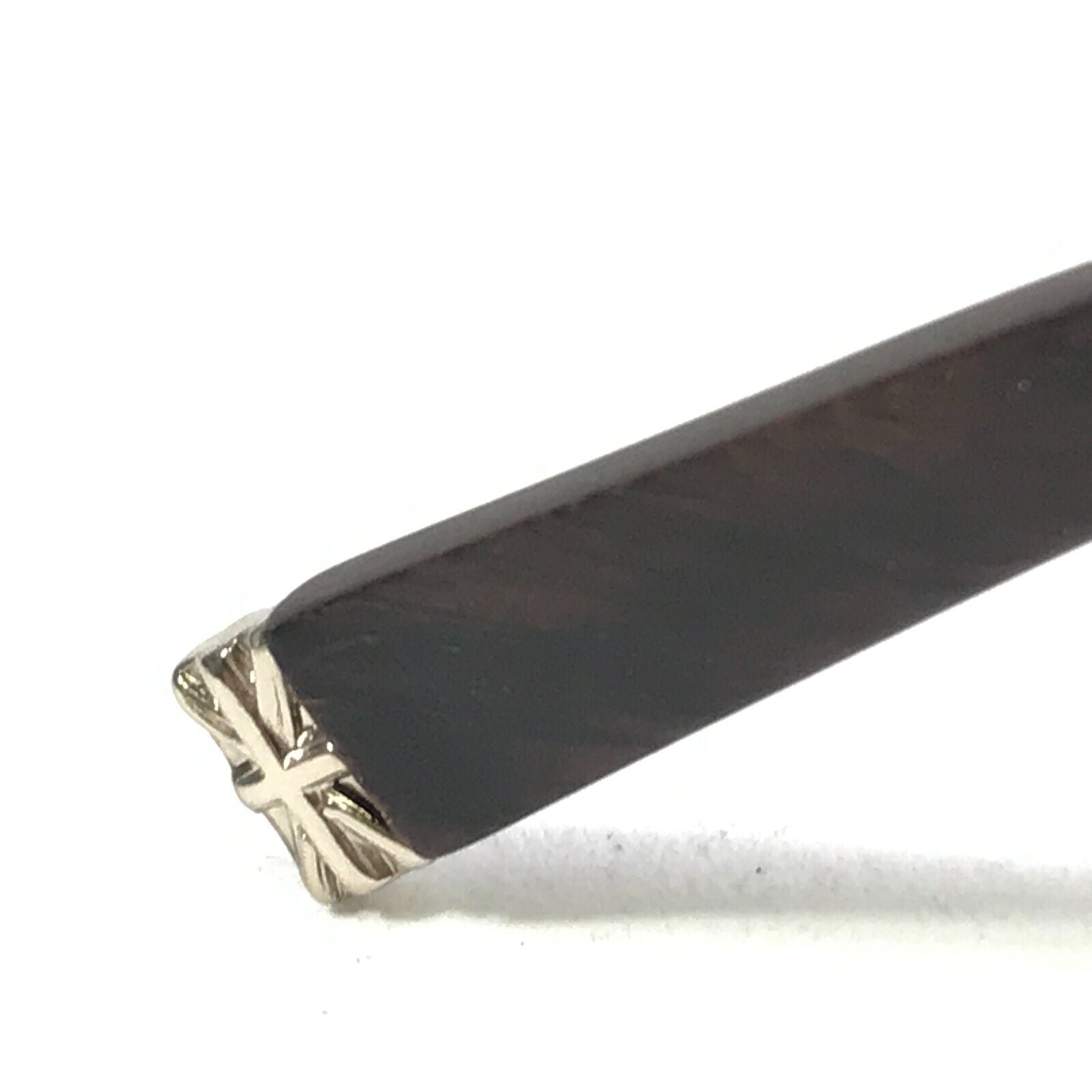 Sunglasses DIAGRAM BLACK WOOD Brown Round Frames w Purple Lenses