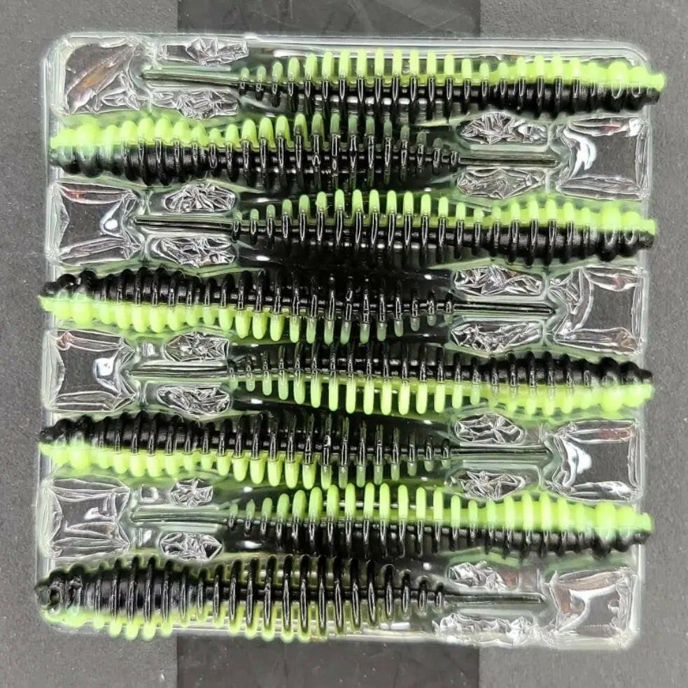 EuroTackle Fat Assassin Bait Hi-Viz Black 8/pk