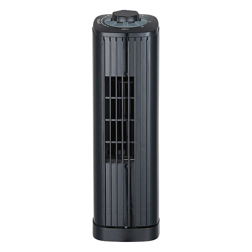 Optimus F-7348BK 14 Inch Portable Ultra-Slim Desktop Tower Fan in Black - Free Shipping