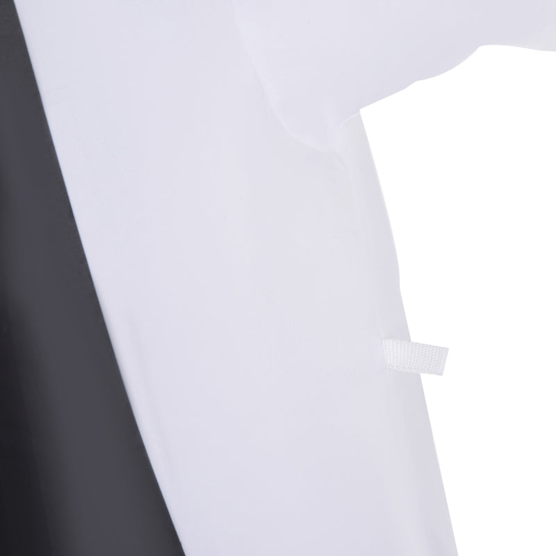 Outsunny 7ft Inflatable Halloween Ghost with Horns – LED Blow-Up Yard Display with Flame Effect