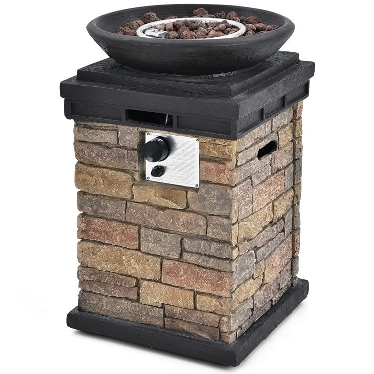 Outdoor Propane Fire Bowl Fire Pit Patio Heater - Free Shipping