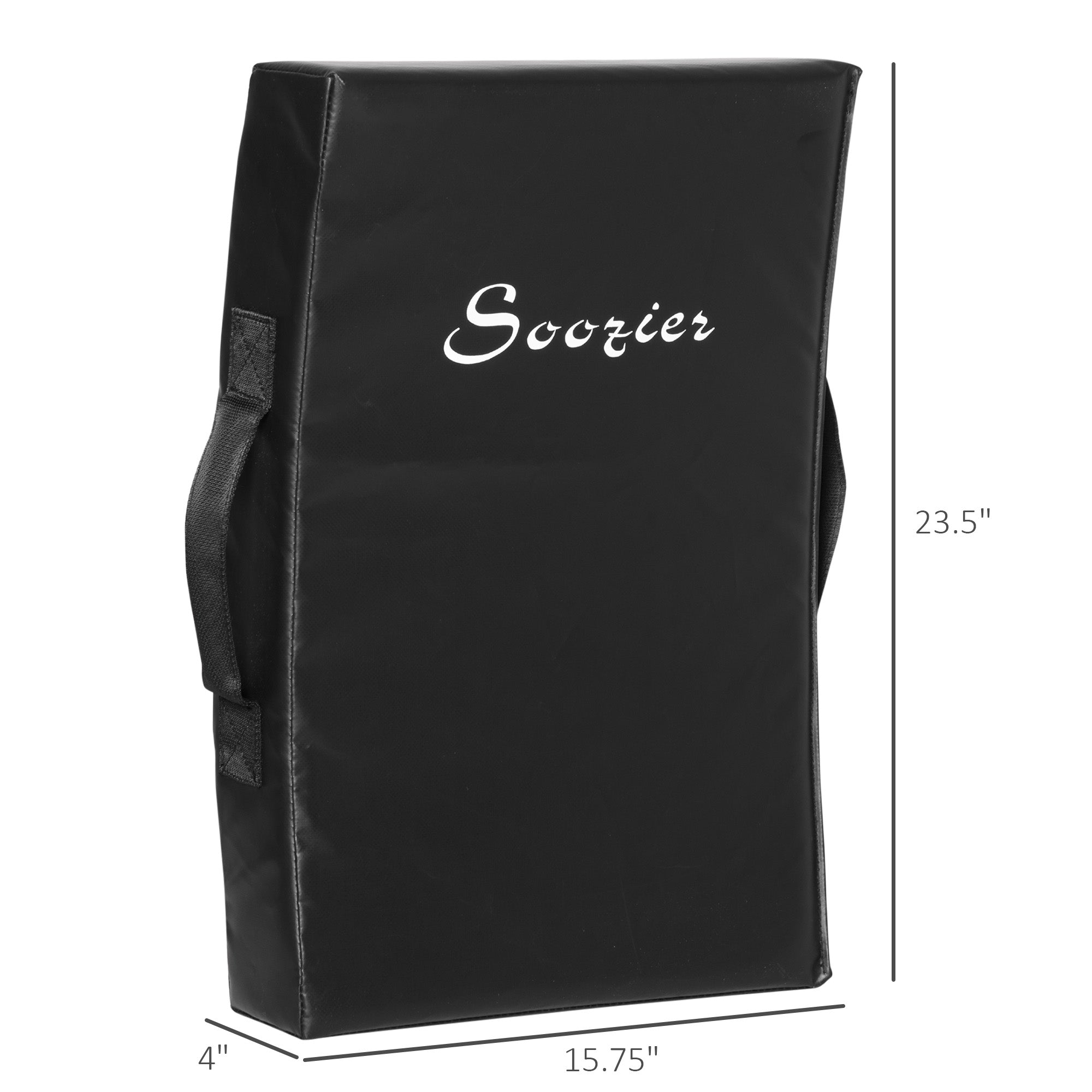 Soozier Kick Shield Curved Muay Thai Boxing Pad for MMA Taekwondo Krav Maga Martial Arts Karate Training