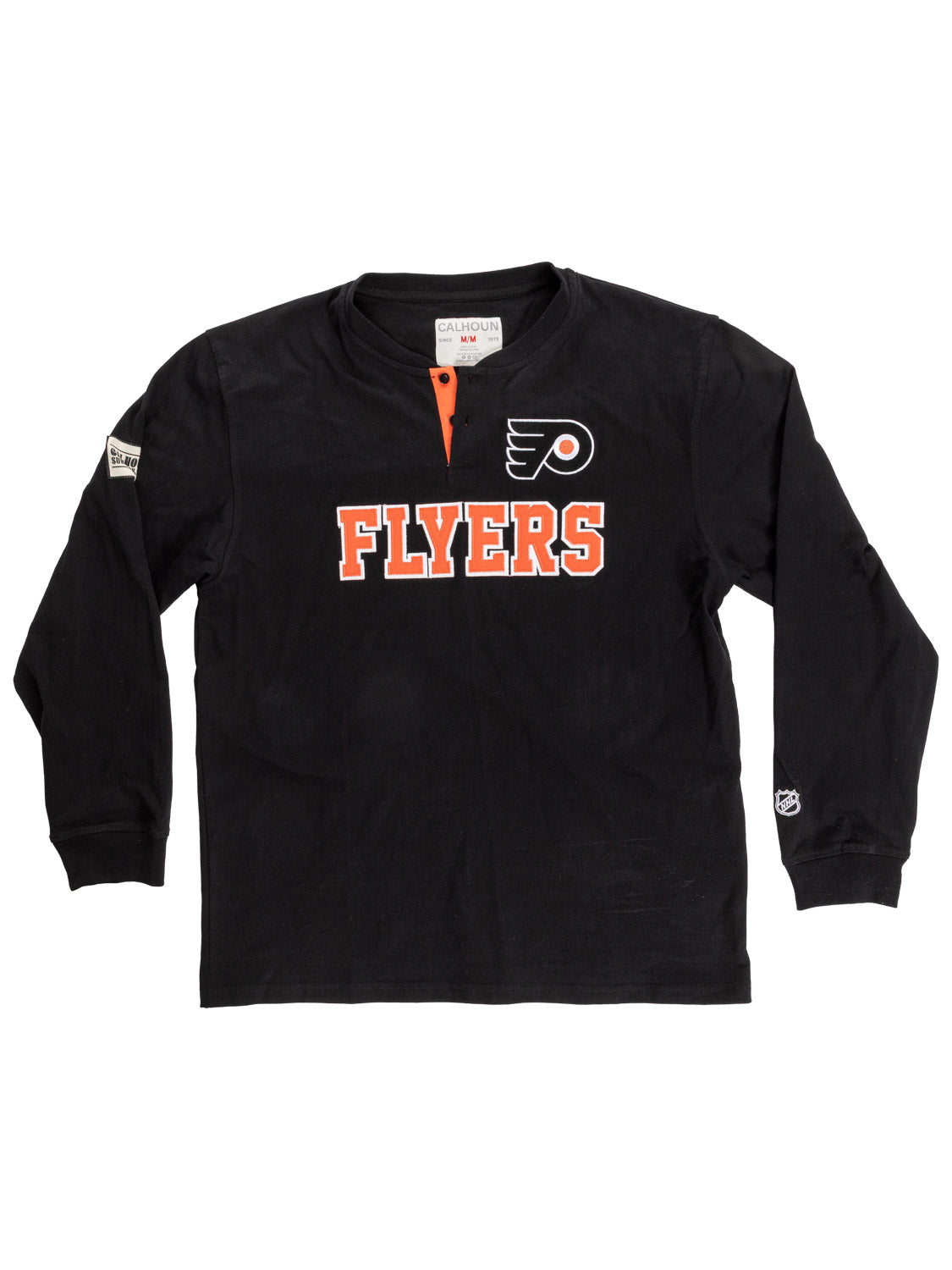Philadelphia Flyers Long Sleeve Henley - Presale