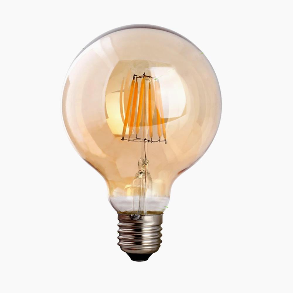 G95 E26 8W LED Edison Bulb Dimmable~1042