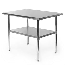 Heavy Duty Stainless Steel 2 x 3 Ft Kitchen Kitchen Prep Table - Free Shipping