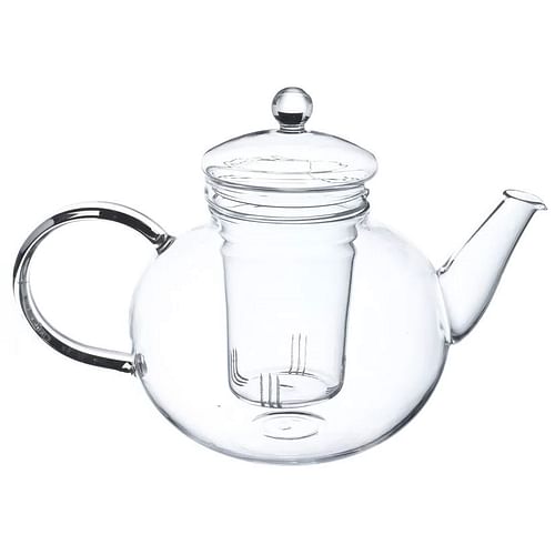 Borosilicate Glass 1.32 Quart Teapot with Removable Infuser - Free Shipping