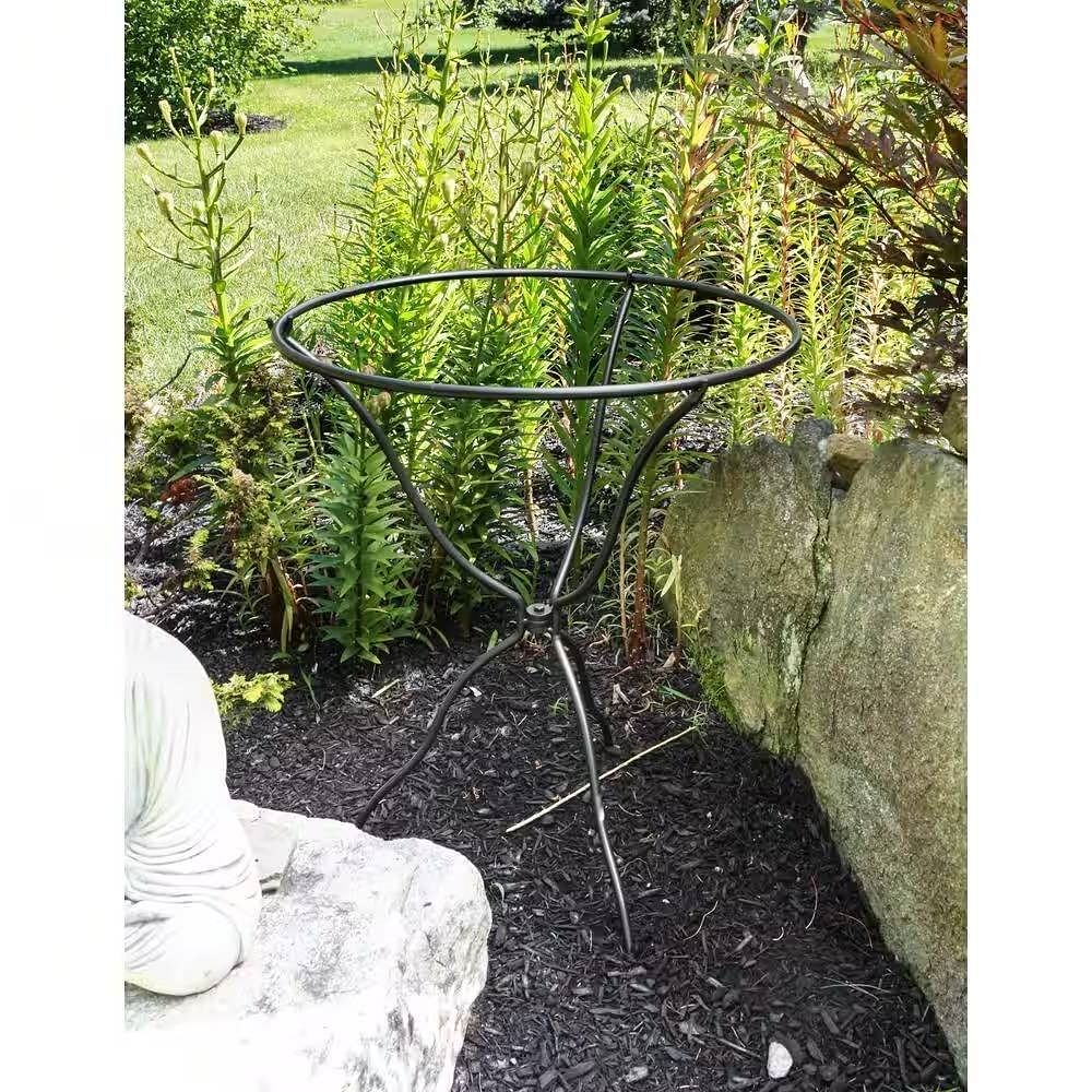 29-inch High Tripod Ring Stand for Birdbath - Bird Bath Bowl Not Included - Free Shipping