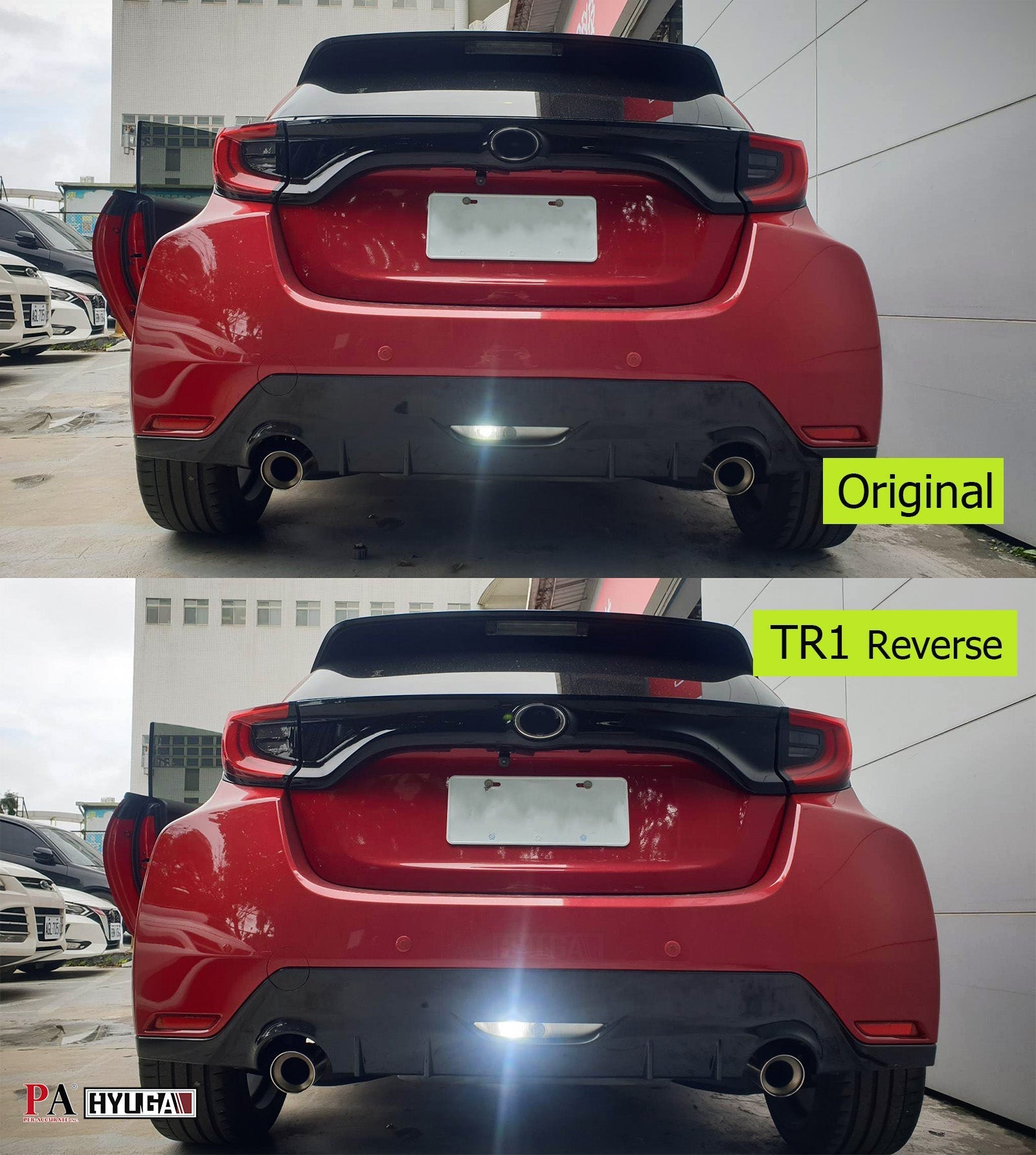 LW5B TR1 2x LED Reversing Backup Light Bulbs 6000K White 30W Plug and Play Compatible with 2019~ Toyota Corolla Hatchback, GR Corolla, Lexus UX200 UX250h UX300e LX600 LW5 LW5B LW5A HYUGA (Pack of 2)