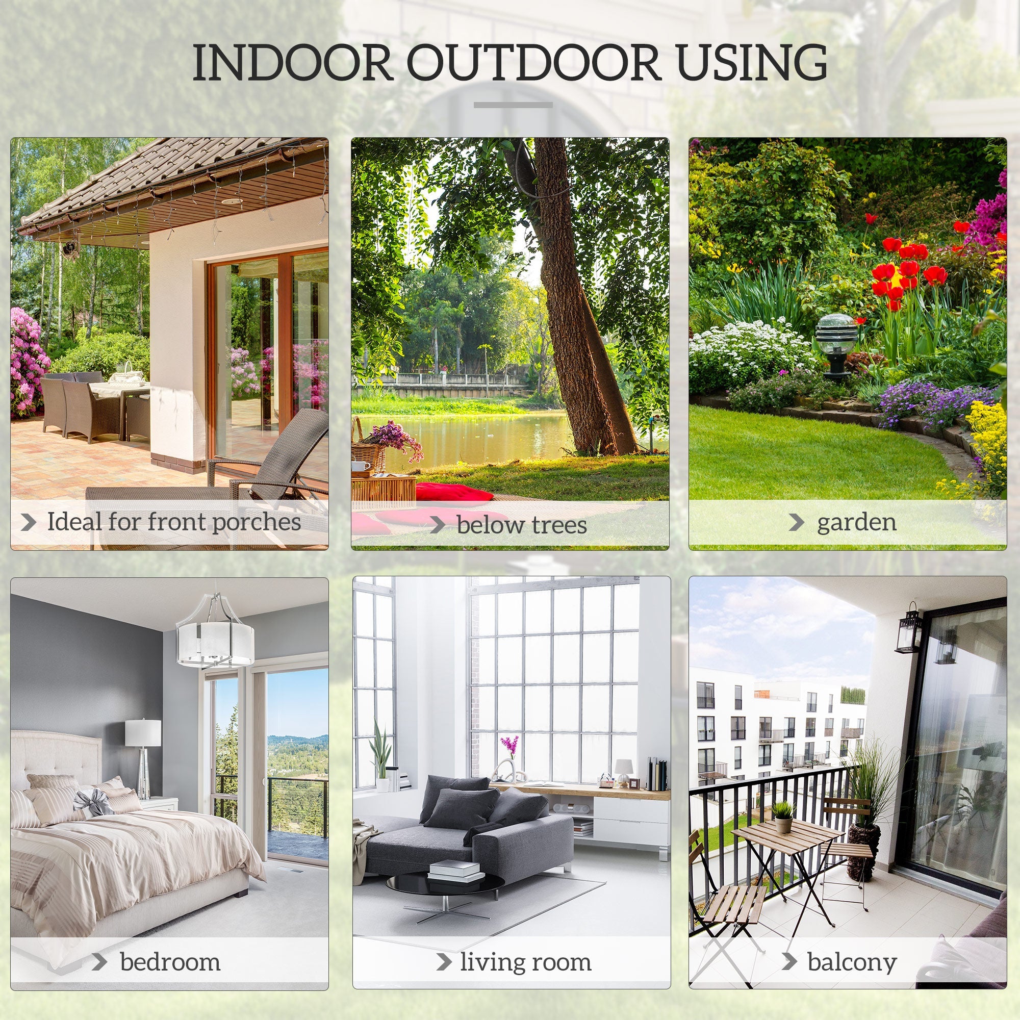 Outsunny Cotton Rope Hanging Hammock Chair Porch Swing with Metal Frame and Cushion Comfortable Dark Grey