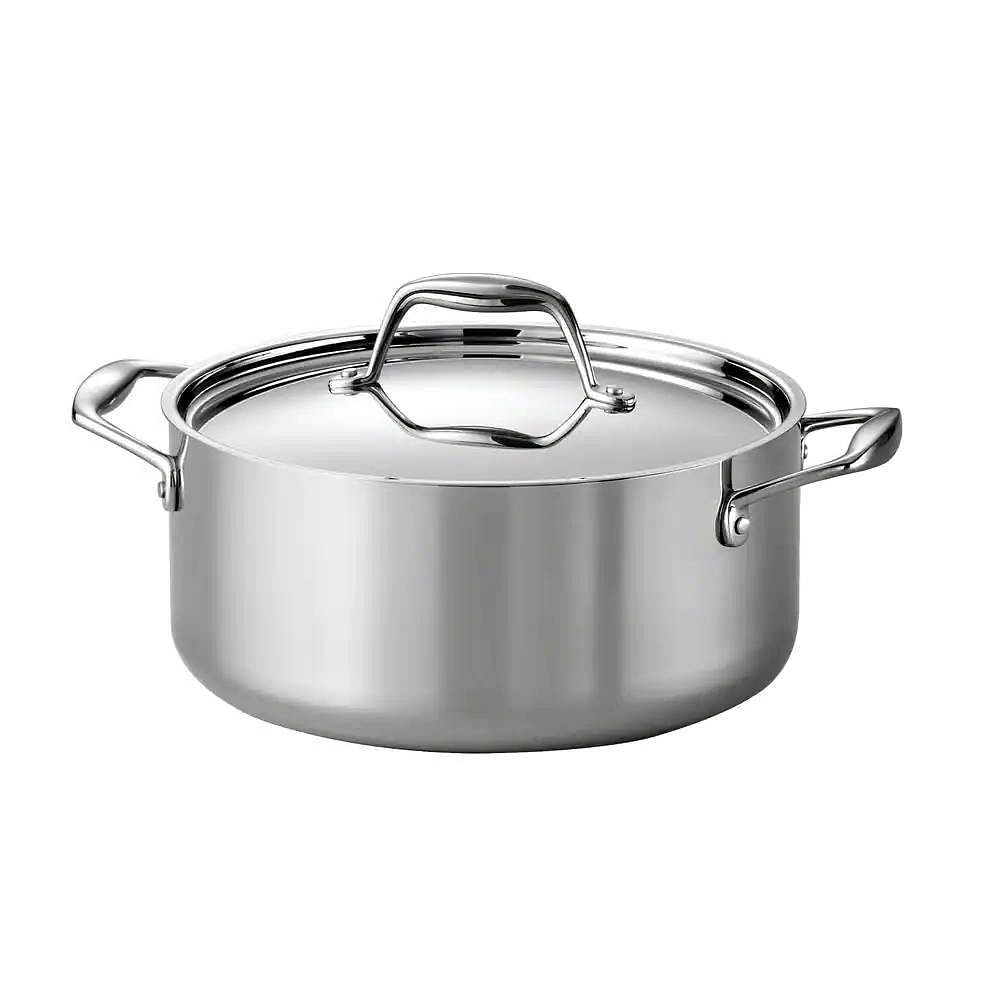 5-Quart Stainless Steel Dutch Oven with Lid - Oven and Cooktop Safe - Free Shipping