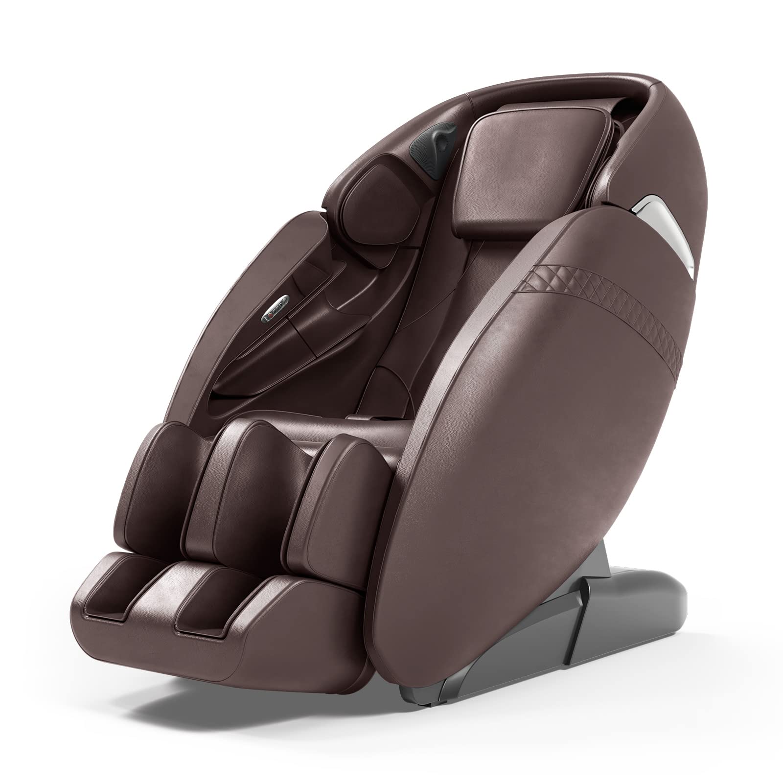 Giantex Massage Chair Full Body - Zero Gravity SL-Track Electric Massage Recliner with Voice Control, Blue-Tooth Speaker