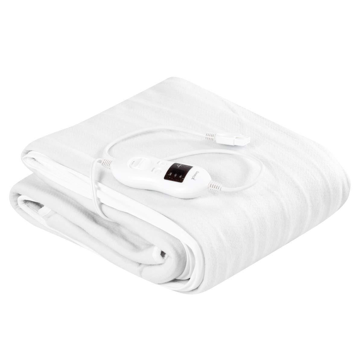 Giantex Heated Electric Mattress Pad w/ 8 Temperature Regulation (Twin/Full/Queen/King)