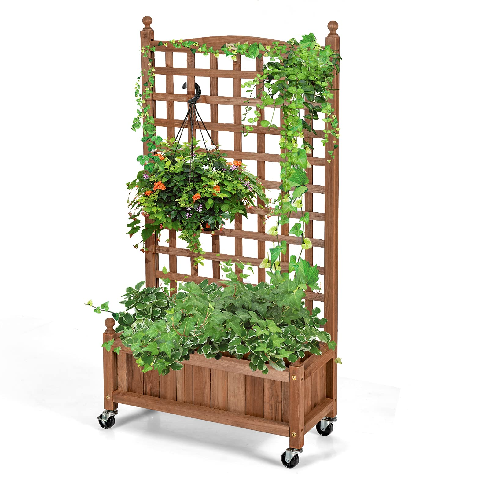 Flower Box for Plant Climbing (25'' x 11'' x 50'')