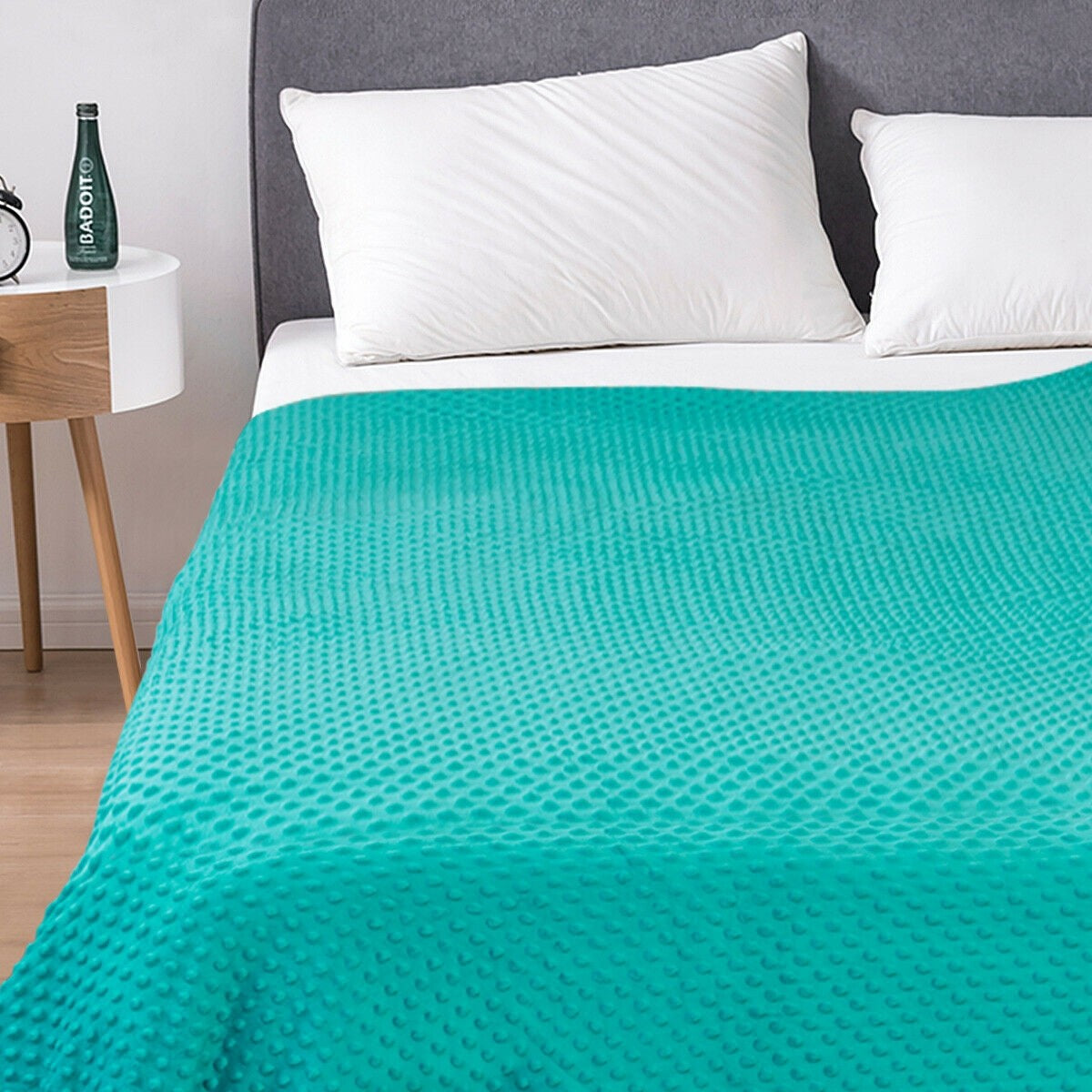 Giantex Kids Weighted Blanket with Duvet Covers, Hot and Cold Duvet Cover Set, 60 " x 41" | 7lbs