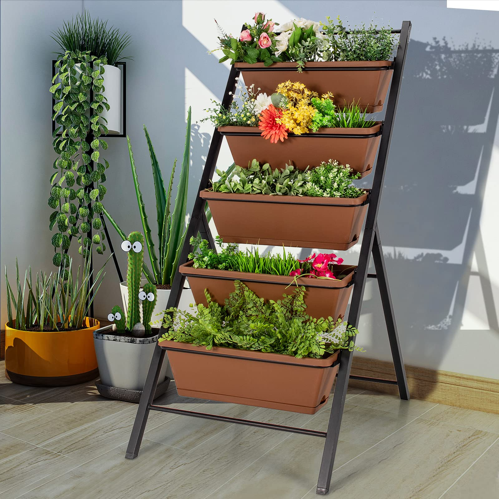 Elevated Garden Beds with Water Drainage Hole