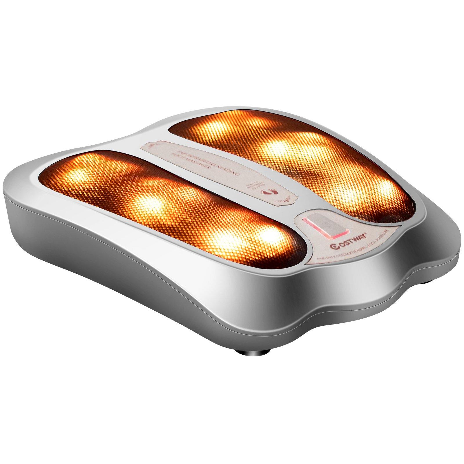 Giantex Foot Massager, Home Office Foot Warmer for Plantar Fasciitis & Stress Relief (Gray)