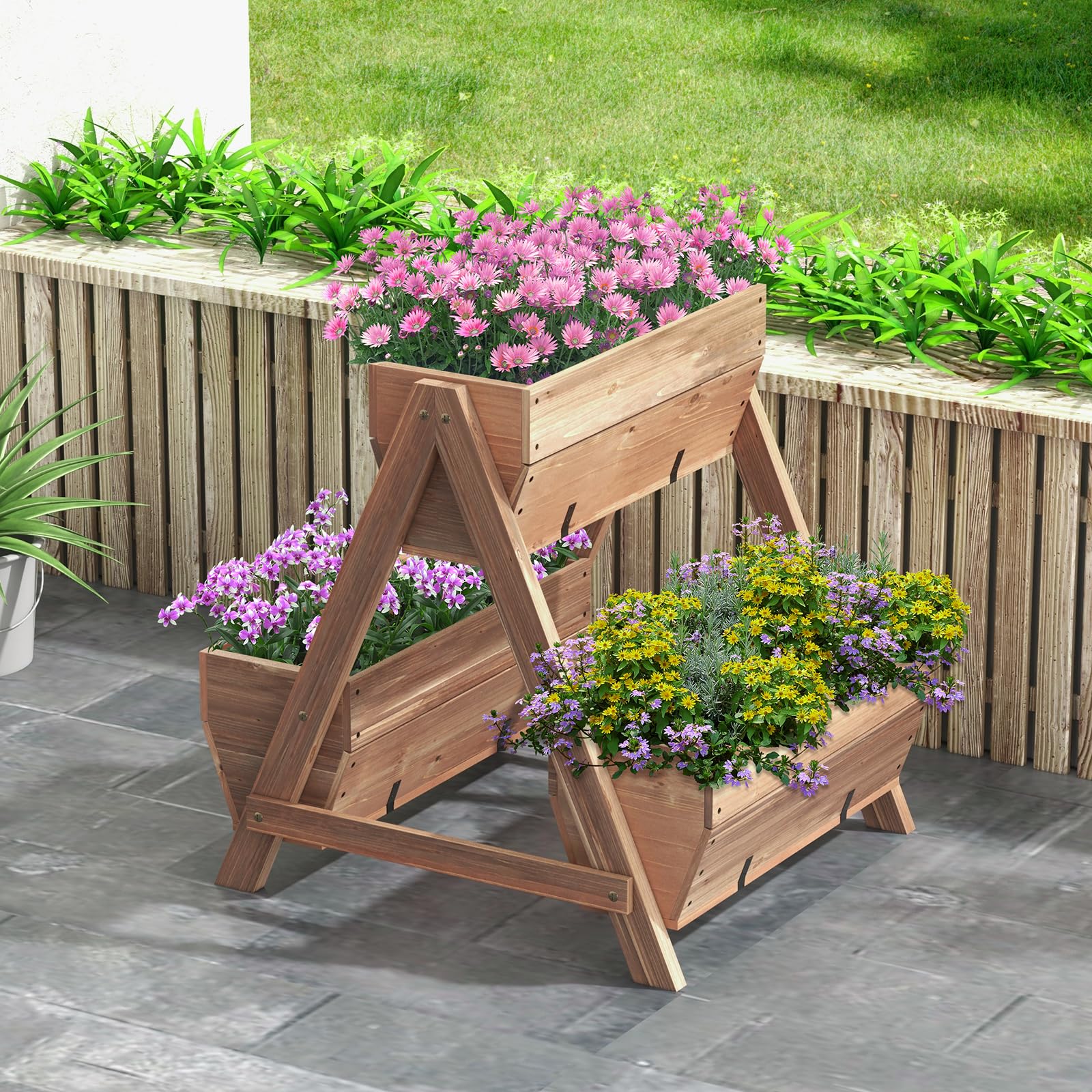 Giantex Vertical Raised Garden Bed