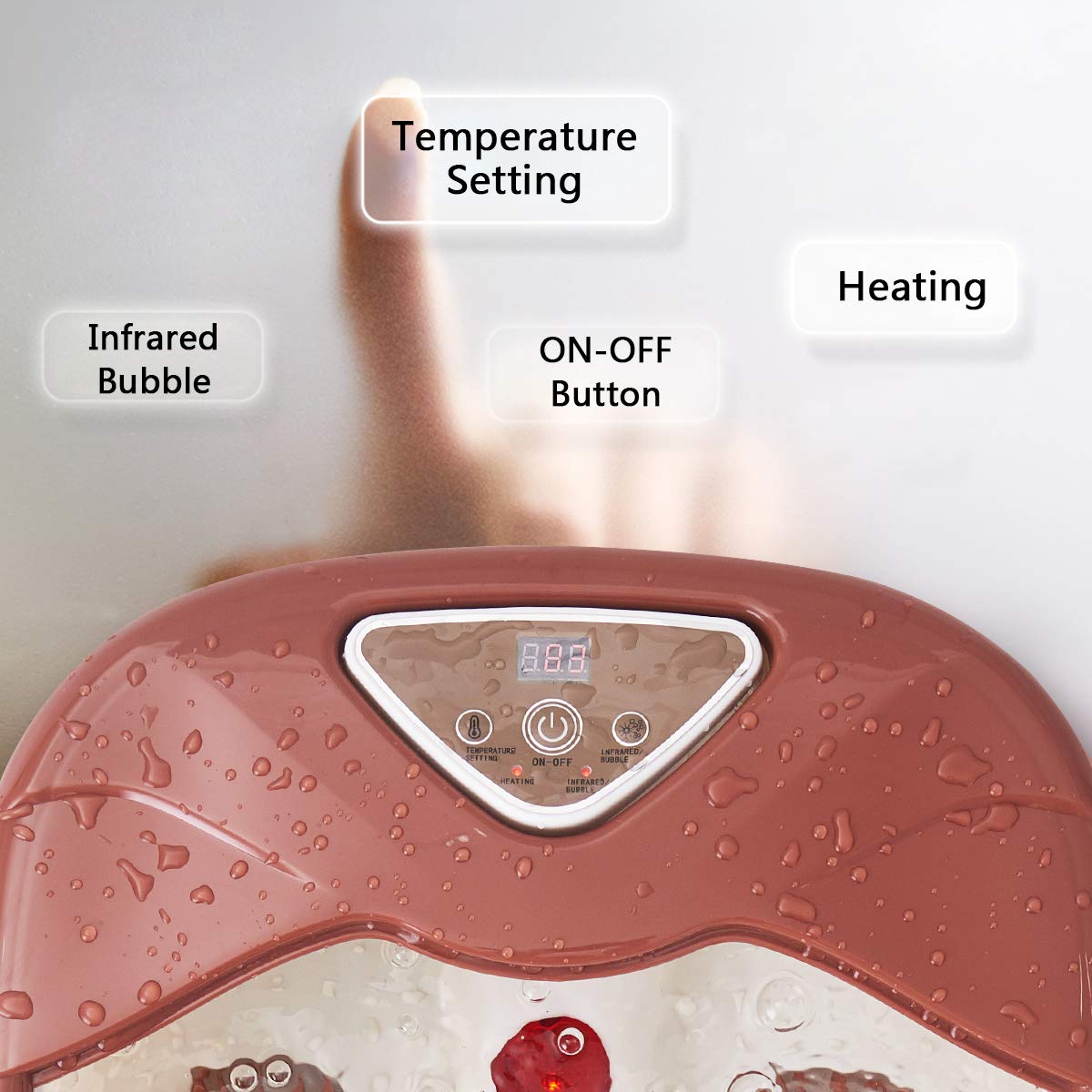 Giantex Foot Spa Bath Massager with Heat