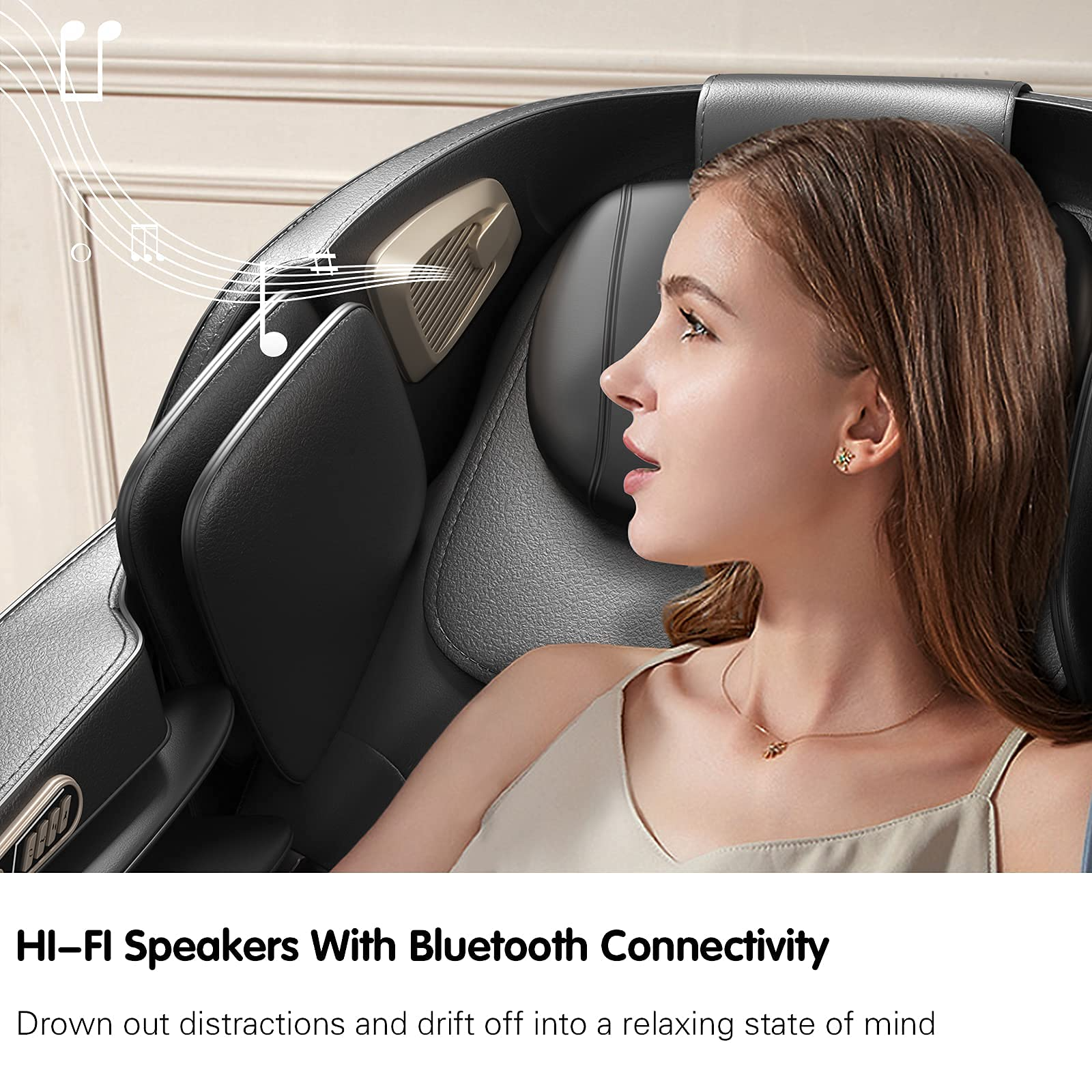 Giantex SL Track Massage Recliner Electric Zero Gravity W/Airbags