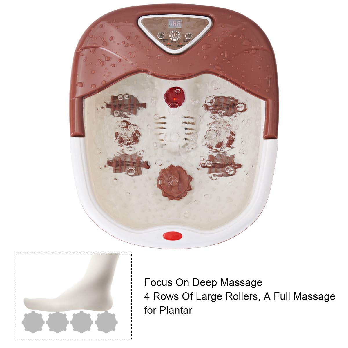 Giantex Foot Spa Bath Massager with Heat