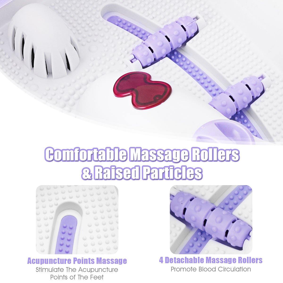 Giantex Foot Spa Bath Massager, Heated Foot Baths Machine