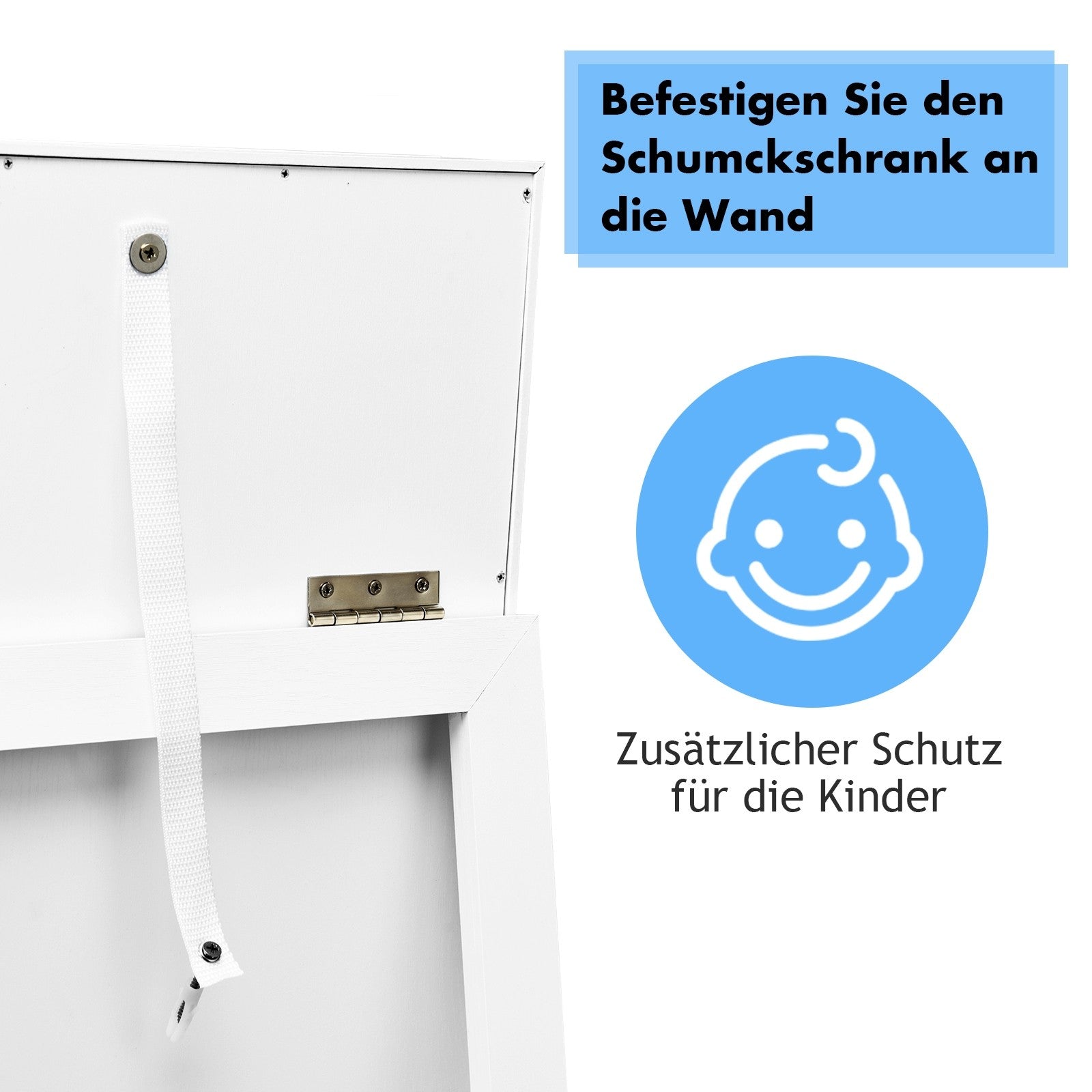 CHARMAID | Standing Jewelry Armoire