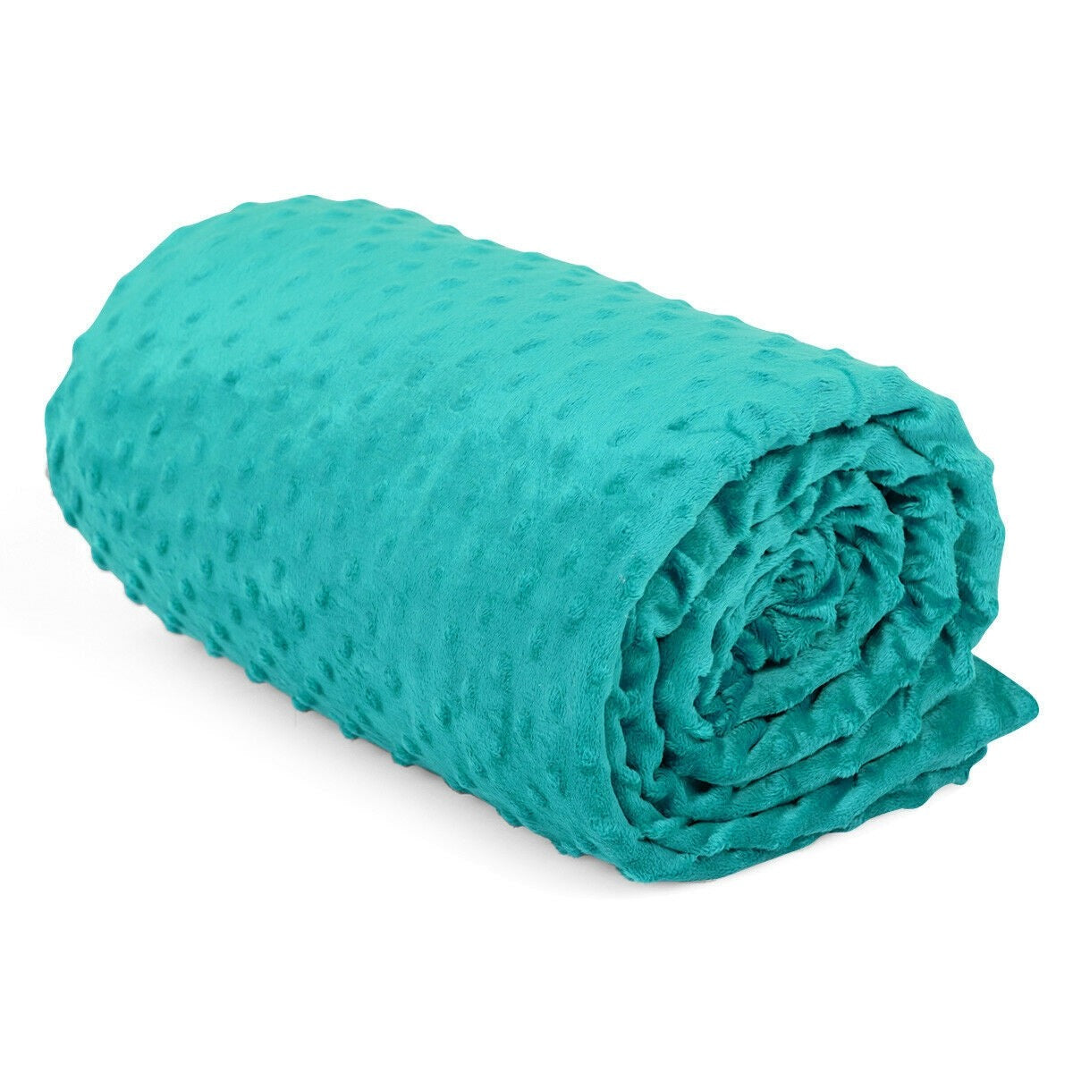 Giantex Kids Weighted Blanket with Duvet Covers, Hot and Cold Duvet Cover Set, 60 " x 41" | 7lbs