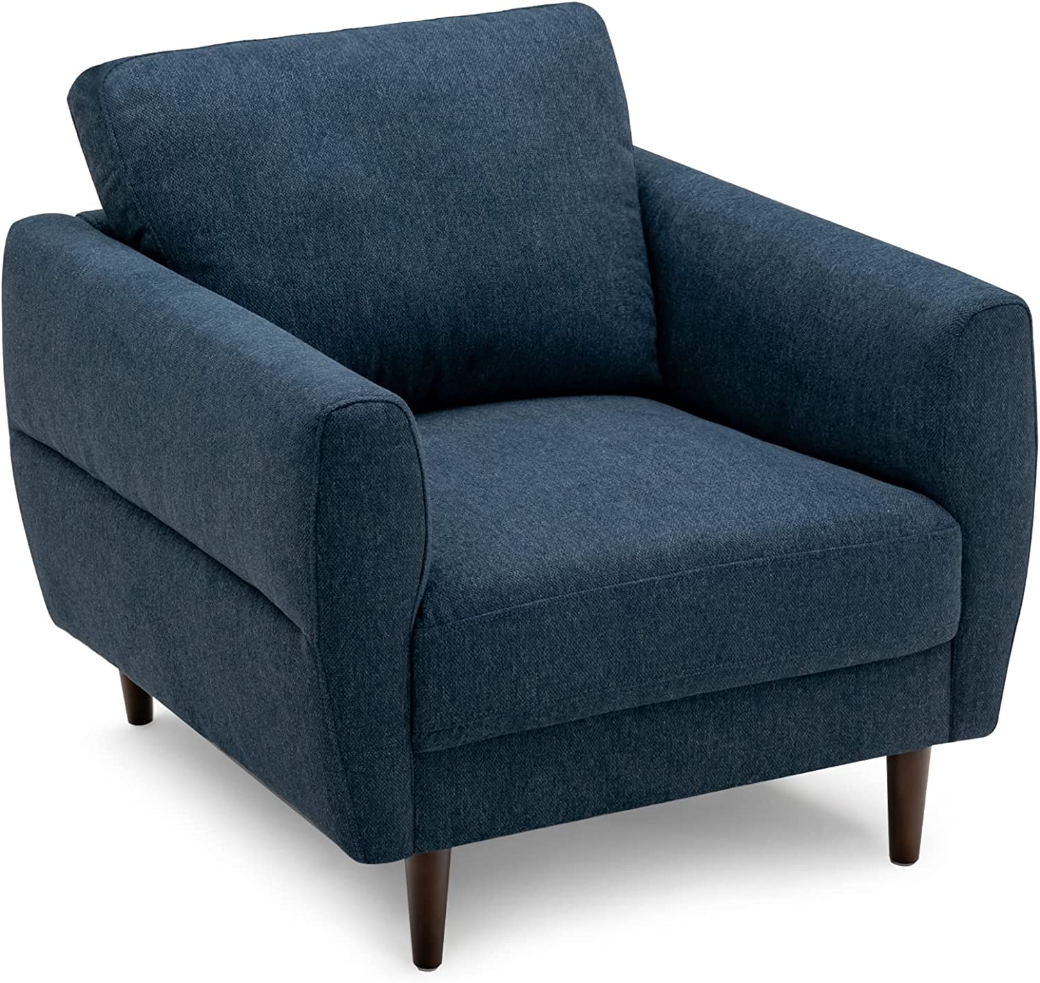 Giantex Sofa Chair, Upholstered Mid-Century Modern Accent Chair