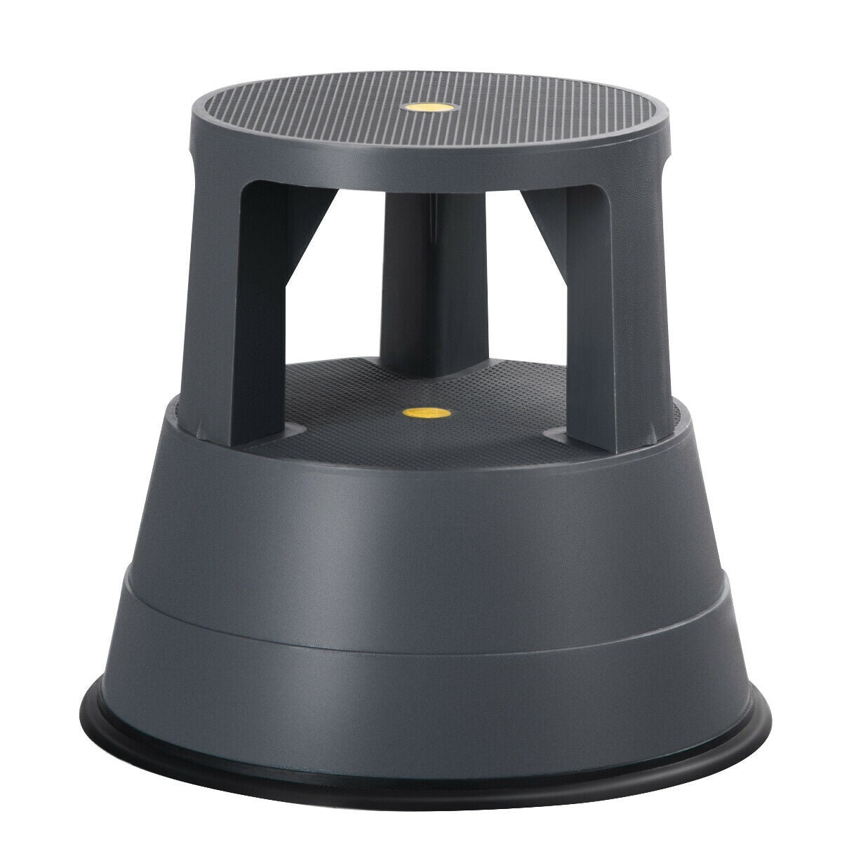 Rolling Step Stool Kick Stool Ladder w/Non-Slip Platform Casters